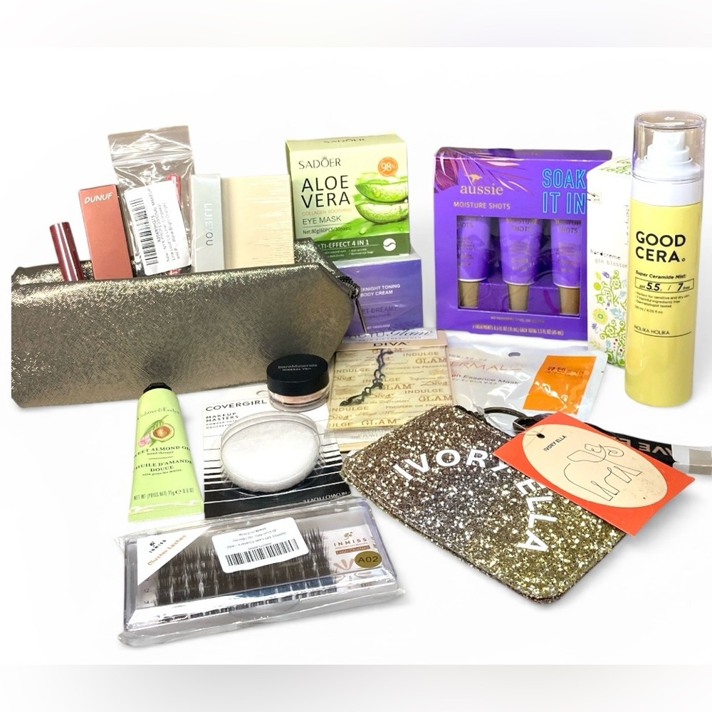 Beauty Bundle Lot Good Cera Aussie Ulta Palette Ivory Ella & More New!